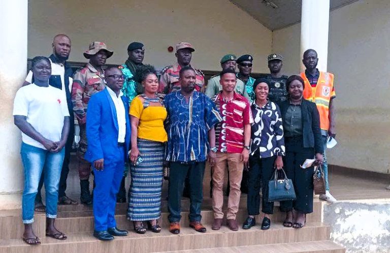 The Bia East NADMO Secretariat Inaugurated the Bia East District Disaster Management committee